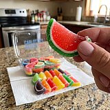 Gourmet Agar Jelly Fruit Slices, 1 lb Tub, Choose Mini or Full Size, 20+ Fruit Flavors, Vegan & Gluten Free View 7
