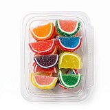 Gourmet Agar Jelly Fruit Slices, 1 lb Tub, Full Size, 20+ Fruit Flavors | Assorted