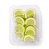Gourmet Agar Jelly Fruit Slices, 1 lb Tub, Full Size, 20+ Fruit Flavors | Keylime