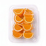 Gourmet Agar Jelly Fruit Slices, 1 lb Tub, Full Size, 20+ Fruit Flavors | Orange
