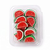 Gourmet Agar Jelly Fruit Slices, 1 lb Tub, Full Size, 20+ Fruit Flavors | Watermelon