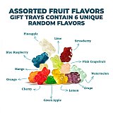Gourmet Candy Gift Gummy Bear Tray | 2.4 lbs Gummy Candy Assortment with Premium Fruit Flavors | Perfect for Gifting & Sharing | 6-Compartment Gift Tray View 2