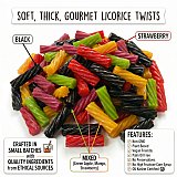 Gourmet Candy Gift Licorice Tray | 2 lbs Licorice Candy Assortment with Premium Flavors | Perfect for Gifting & Sharing | 6-Compartment Gift Tray View 5