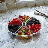 Gourmet Candy Gift Licorice Tray | 2 lbs Licorice Candy Assortment with Premium Flavors | Perfect for Gifting & Sharing | 6-Compartment Gift Tray View 6