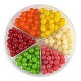 Gourmet Candy Gift Tray – 6 Compartment Premium Assortment | 6 Flavor Sours Chewy Candy