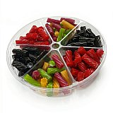 Gourmet Candy Gift Tray Box – Premium Assorted Sweet & Chewy Candy Mix – Gummy Bears, Licorice, & Swedish Candy Varieties – Fresh, Flavorful, Ready to Gift or Share Treat Tray View 3