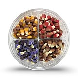 Gourmet Small Batch Candy Corn | 4 Flavor Pack:  Original, Raspberry Lemonade, S'mores, Caramel Apple