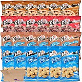 Grandma Chocolate & Vanilla Snack Variety Pack - Pack of 24 Chocolate Chip, Brownie Chip and Mini Chocolate & Vanilla Sandwich Creams View 1
