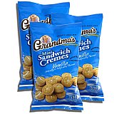 Grandma's Mini Vanilla Sandwich Cremes, 3.71 Oz Big Bags, 12 Pack View 7