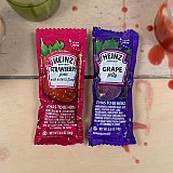 Grape Jelly & Strawberry Jam Single Serve Packets Combo | 50 Pack View 5