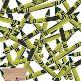 Green Crayon Bulk Value Pack   | 100 Count View 4