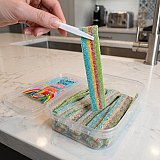 Gummy Rush Sour Belts, 10oz Container, Non GMO, Real Fruit Juice, No Artifical Colors, Top 6 Allergen Free | Choose Your Flavor View 4