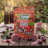 Gummy Rush Sour Belts, 3.4oz Bag, Non GMO, Real Fruit Juice, No Artifical Colors, Top 6 Allergen Free | Choose Your Flavor View 4