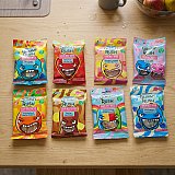 Gummy Rush Sour Belts Variety Pack | 8 Unique Flavors, Non GMO, Real Fruit Juice | Cola Pops, Strawberry Lemonade, Tangerine Dreams & More View 2