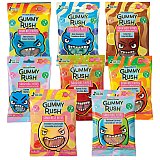 Gummy Rush Sour Belts Variety Pack | 8 Unique Flavors, Non GMO, Real Fruit Juice | Cola Pops, Strawberry Lemonade, Tangerine Dreams & More View 3