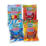 Gummy Rush Sour Belts Variety Pack | 8 Unique Flavors, Non GMO, Real Fruit Juice | Cola Pops, Strawberry Lemonade, Tangerine Dreams & More View 4