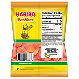 Haribo Gummi Candy, Peaches, 5 oz. Bag (Pack of 12) View 2