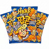 HBAF Korean Imported Exotic Popcorn,  3 Pack | Cheddar Cheese