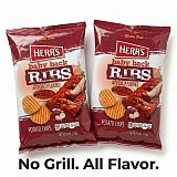 Herr's Bold Flavored Potato Chips 6 oz Bags, 2 Pack Choose Flavor Creamy Ranch & Habanero, Horseradish & Cheddar, Baby Back Ribs View 6