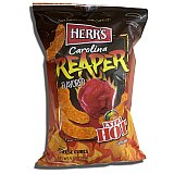 Herr's Carolina Reaper Cheese Curls | Extra Hot & Cheesy Snack, 3 Big Bags Pack View 2