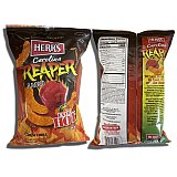 Herr's Carolina Reaper Cheese Curls | Extra Hot & Cheesy Snack, 3 Big Bags Pack View 4