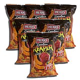 Herr's Carolina Reaper Cheese Curls | Extra Hot & Cheesy Snack, 3 Big Bags Pack View 6