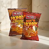 Herr's Honey Cheese Curl Puffs Combo Includes Hot N Honey, Family Size Bags View 3