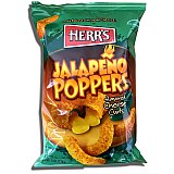 Herr's Jalapeno Poppers Cheese Curls | 3 Big 6 oz. Bags View 2