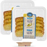 Hill & Valley Sugar Free Sliced Creme Cake | Lemon | 16 Oz | Pack of 2 View 2
