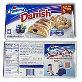 Hostess Blueberry & Cherry Danish Combo Pack | Individually Wrapped | 6 Count Box | Pack of 4 (24 Total) View 5