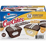 Hostess Chocolate Cupcakes & Golden Cupcakes Variety Pack (32 Ct.) View 2