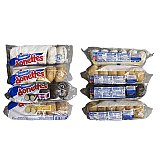 Hostess Donettes Variety | Powdered, Frosted, Double Chocolate, and Crunch | 12 Packs (72 Donettes) View 2
