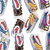 Hostess Donettes Variety | Powdered, Frosted, Double Chocolate, and Crunch | 12 Packs (72 Donettes) View 4