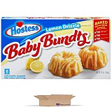 Hostess Lemon Drizzle Baby Bundt Cakes | 30 Ounce (24 Total Cakes in 3 Boxes) View 4