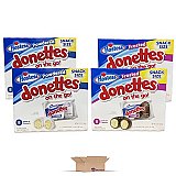 Hostess Powdered and Chocolate Frosted Donettes Bulk Value Pack (96 Total Donuts) View 5