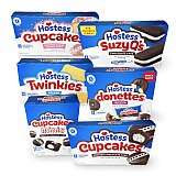 Hostess Snack Cake Care Package, 6 Box Variety Featuring New Releases and Classics, 53 Total Cakes