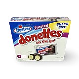 Hostess Snack Cakes Multipack Box, Chocolate Frosted Donettes, 8 Count Box
