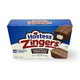 Hostess Snack Cakes Multipack Box, Chocolate Zingers, 10 Count Box