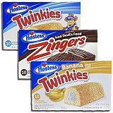Hostess Twinkie Variety Pack with Zingers | Three Flavors: Original, Chocolate Zingers, Banana | 3 10-Packs (30 Total)
