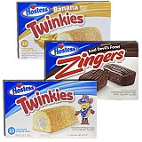 Hostess Twinkie Variety Pack with Zingers | Three Flavors: Original, Chocolate Zingers, Banana | 3 10-Packs (30 Total) View 3