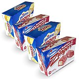 Hostess Zingers Combo | Iced Vanilla & Raspberry | 12.7 Ounce | Four 10 Count Boxes (40 Total Zingers) View 1