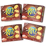 Imported Asian Ritz Crackers, Sandwiches & Bites 4 Pack | Japanese Ritz Chocolate Sandwich