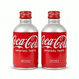 Imported Asian Soda & Drinks 2 Pack | Japanese & Taiwanese Beverages | Coca Cola 300mL