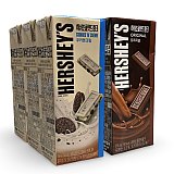 Imported Hershey's Chocolate Milk Drinks 6 Pack, Combo Original Chocolate and Cookies N' Cream Milk