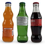 Imported Middle Eastern Sodas, 3 Glass Bottles, Choose from Coca Cola, Sprite, Fanta and More View 4
