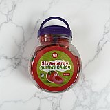 Jam Filled Fruit Gummy Balls, Mixed Fruit or Strawberry,  19 Oz Jar, 30 Pieces View 2