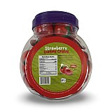 Jam Filled Fruit Gummy Balls, Mixed Fruit or Strawberry,  19 Oz Jar, 30 Pieces View 8
