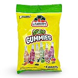 Jarritos Mixed Flavors Sour Gummies: 8 Oz Bag (Mango, mandarin, Pineapple, Lime, Tamarind, and Fruit Punch) View 2