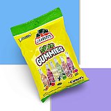 Jarritos Mixed Flavors Sour Gummies: 8 Oz Bag (Mango, mandarin, Pineapple, Lime, Tamarind, and Fruit Punch) View 4
