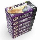 JJ's Bakery Classic Glazed Fruit & Cream Pies – 4 oz, 6 Pack | Blackberry